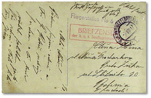 [1917 Trieste postcard]