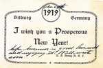 Prosperous New Year; Bitburg, Germany