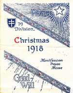79th Division; Christmas 1918 Flyer