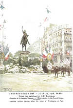 Parisian Statue July 4
