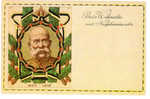 Austrian Emperior Franz Joseph in Wreath