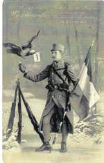 Soldiers Receivin Jan. 1st messenger Bird