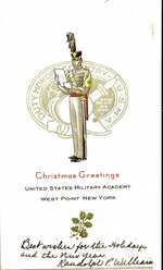 Christmas Card West Point Greetings