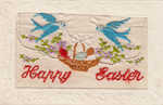Easter two birds with flap