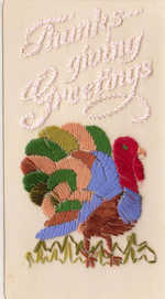 Thanksgiving multi colored turkey