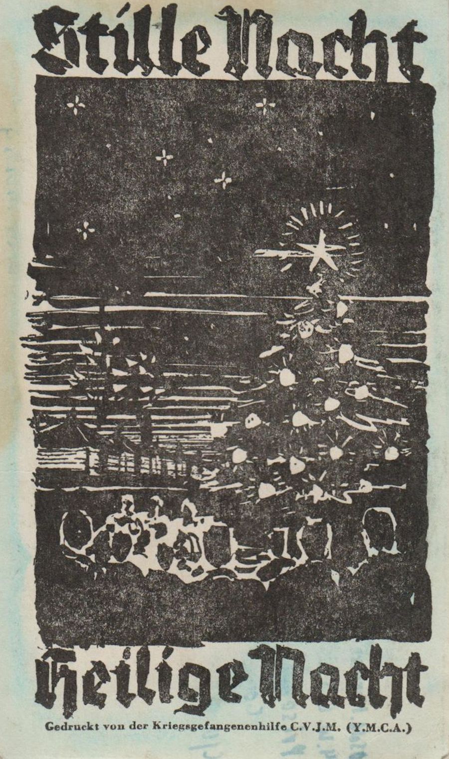 
1944;US;Kriegsgefangenenhilfe CVJM (YMCA) ; WW II-Era Christmas POW Card