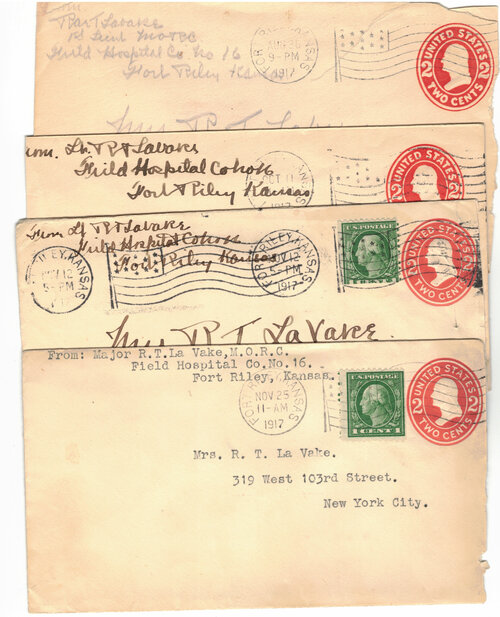 [Accumulation of Correspondence from Fort Riley, 1917]
