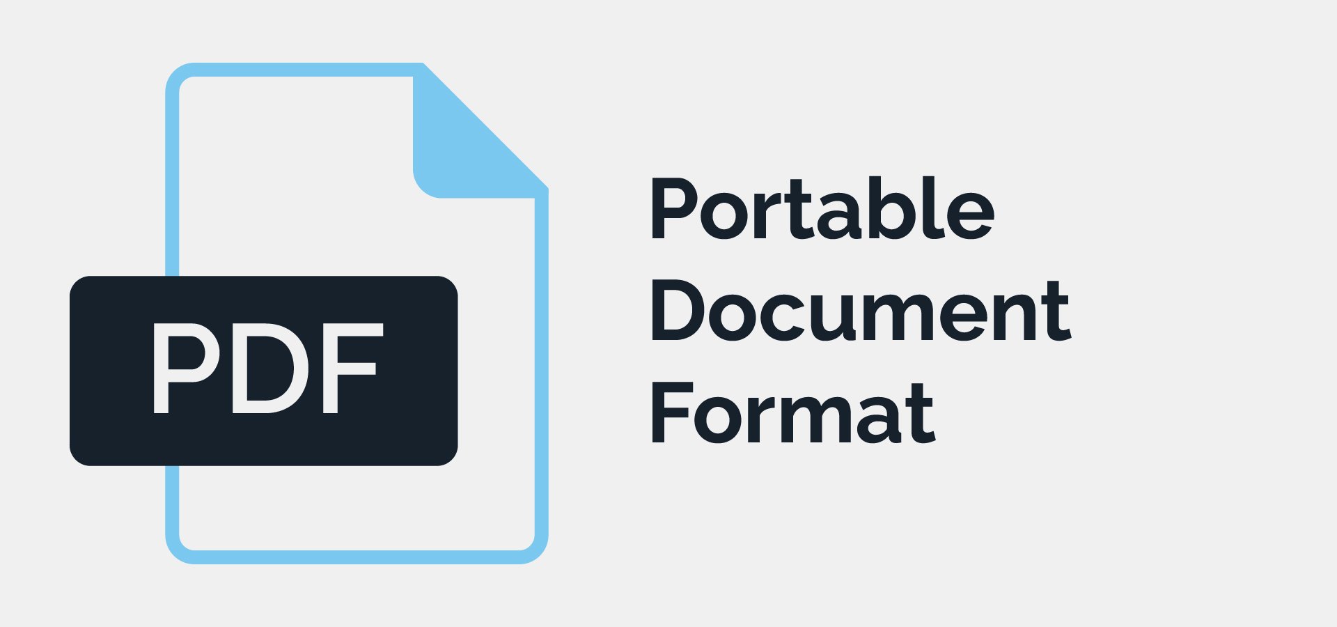 Logo of the PDF Document Format