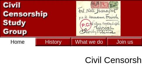 society listing page